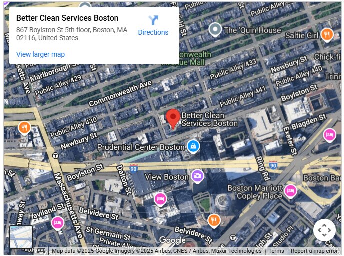 Better Clean Services Boston