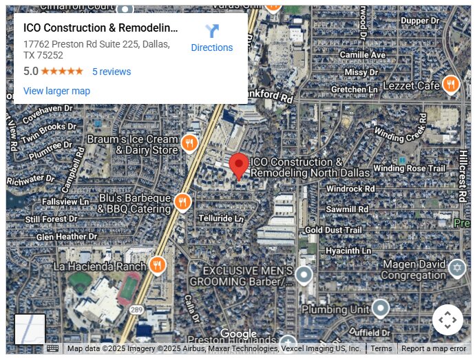 ICO Construction & Remodeling North Dallas