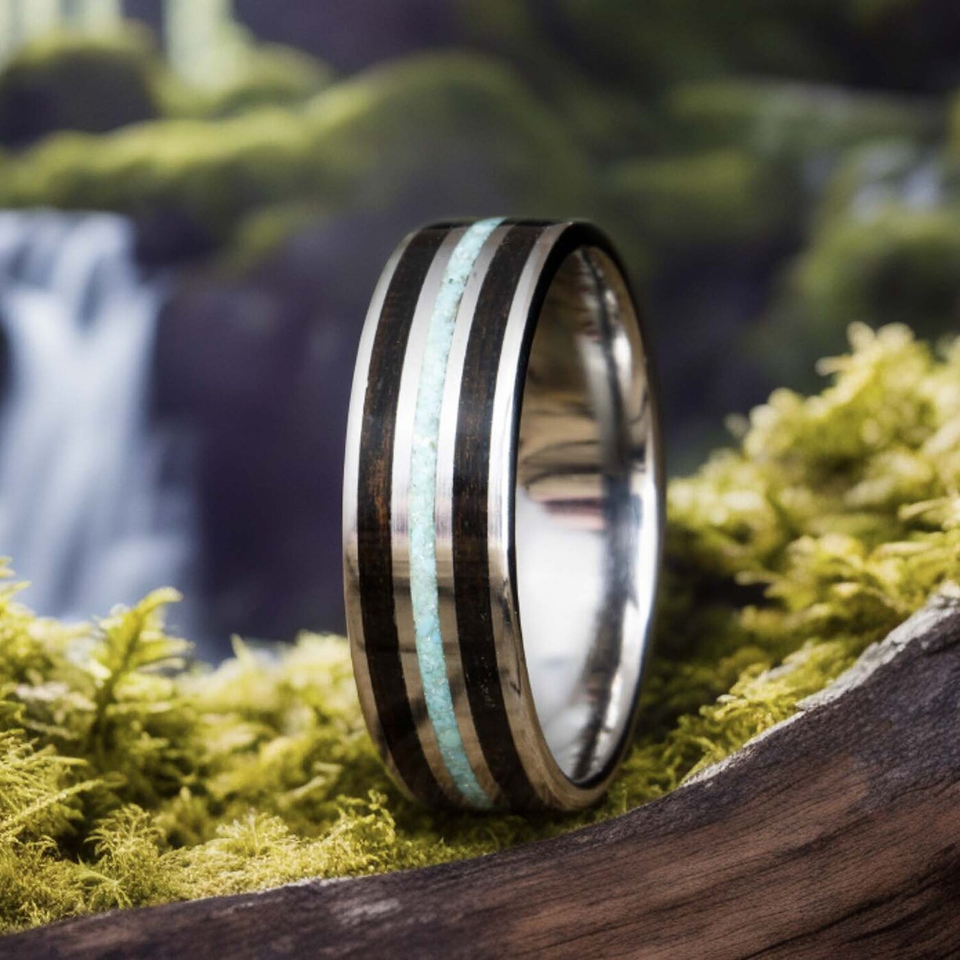 Peacefield Titanium is a family-owned jewelry company specializing in handcrafted titanium rings and custom designs.