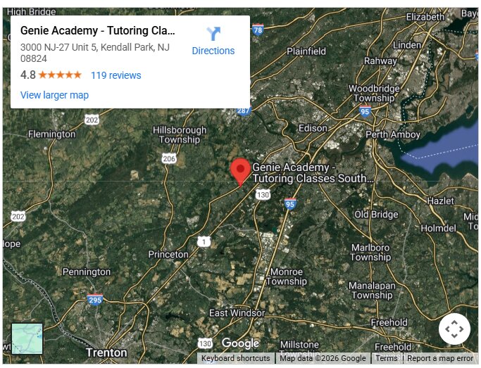 Genie Academy - Tutoring Classes South Brunswick NJ