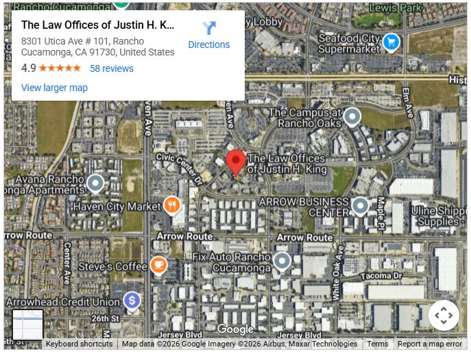The Law Offices of Justin H. King