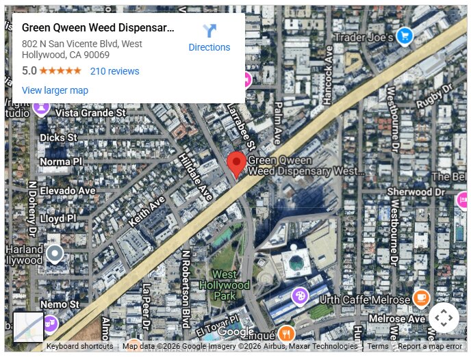 Green Qween Weed Dispensary West Hollywood