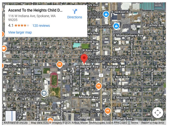 Ascend To the Heights Child Development