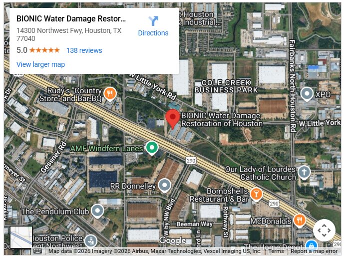 BIONIC Water Damage Restoration of Houston