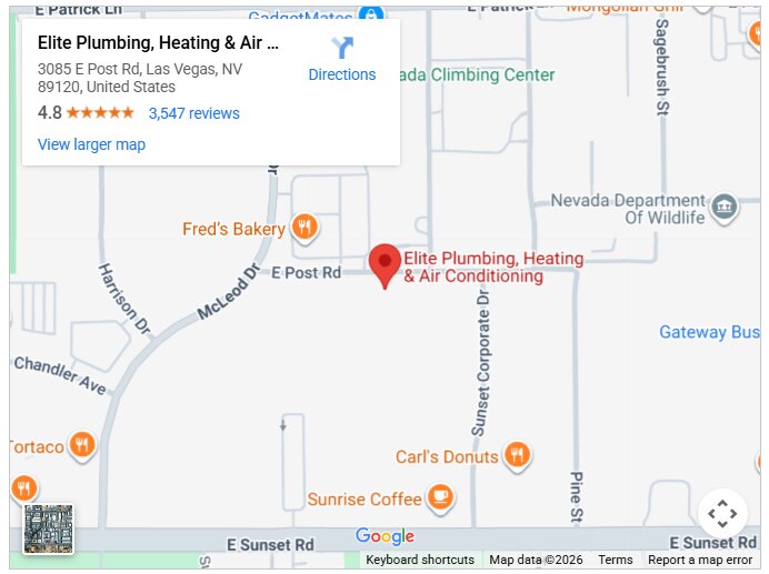 Elite Plumbing, Heating & Air Conditioning