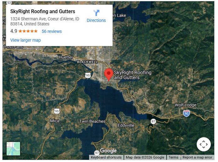 SkyRight Roofing and Gutters