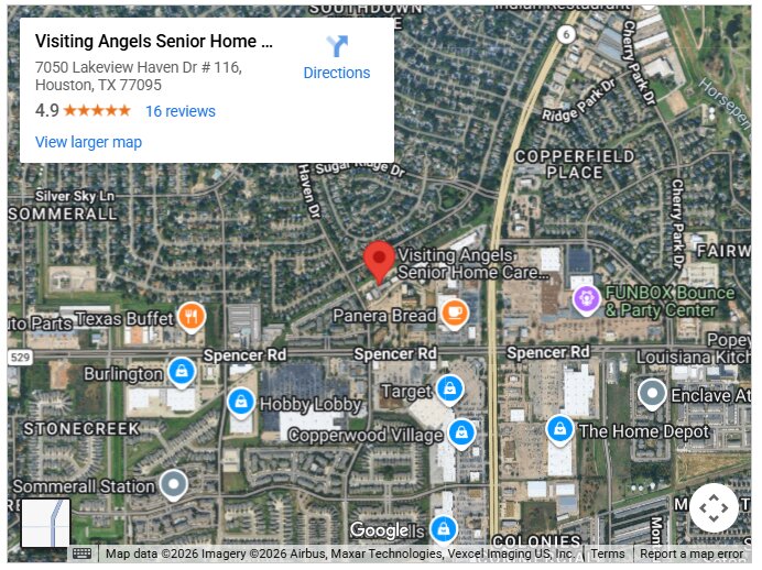 Visiting Angels Senior Home Care Northwest Houston