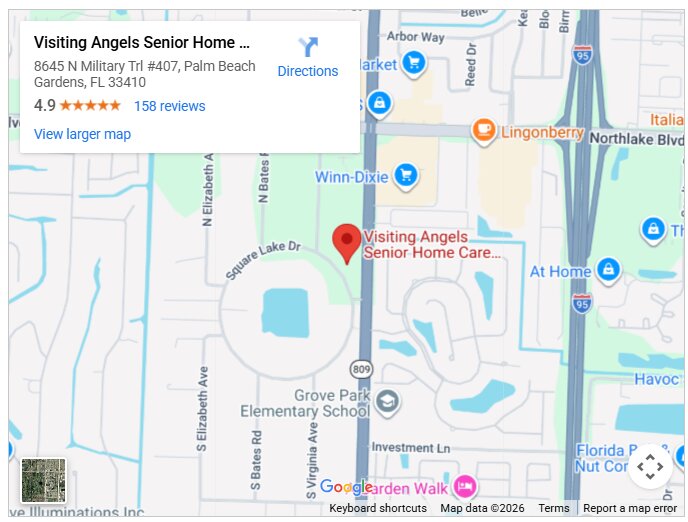 Visiting Angels Senior Home Care Palm Beach Gardens