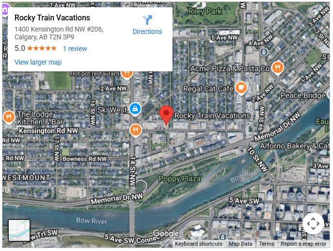 Rocky Train Vacations