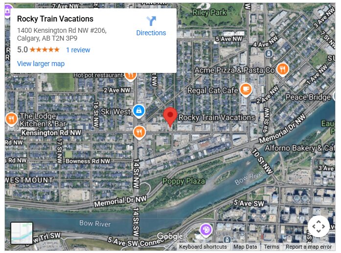 Rocky Train Vacations