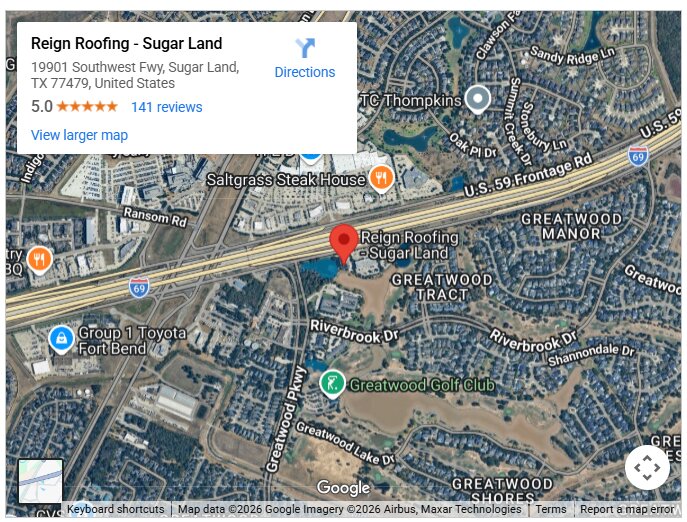 Reign Roofing - Sugar Land