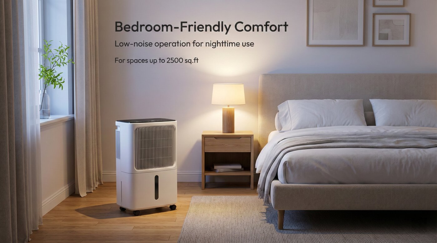 VEAGASO Dehumidifier was created to simplify home humidity control.