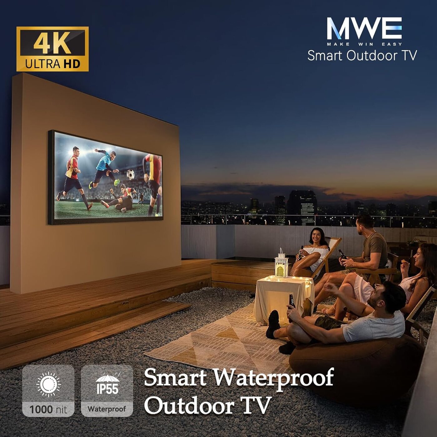 QIXZOCV Launches 2000-Nit Weatherproof Outdoor TV, 4K Interactive Touchscreen, and 1000-Nit Digital Signage Displays