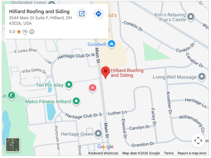 Hilliard Roofing and Siding