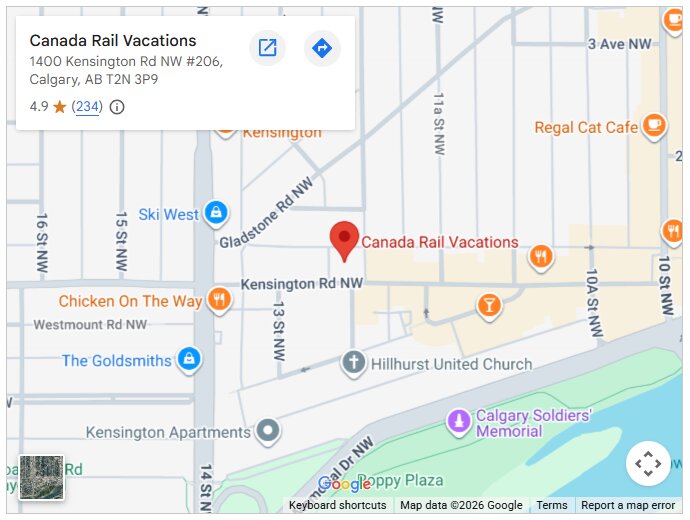 Canada Rail Vacations