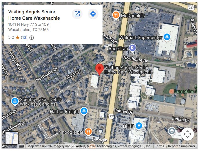 Visiting Angels Senior Home Care Waxahachie