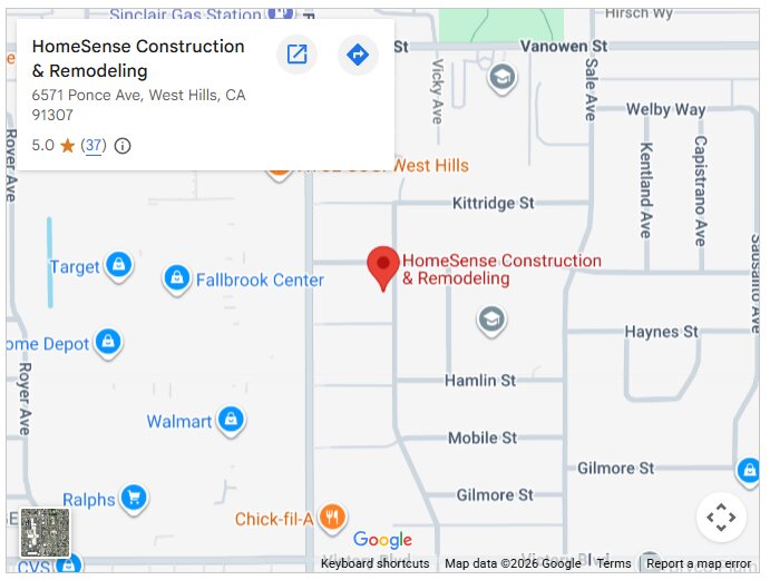 HomeSense Construction & Remodeling