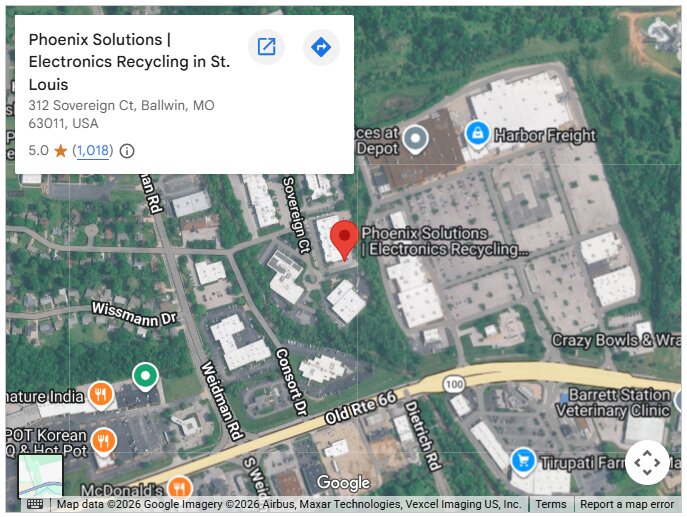 Phoenix Solutions | Electronics Recycling in St. Louis