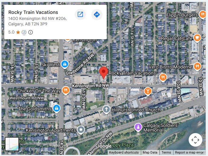 Rocky Train Vacations