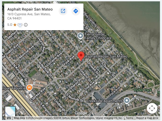Asphalt Repair San Mateo