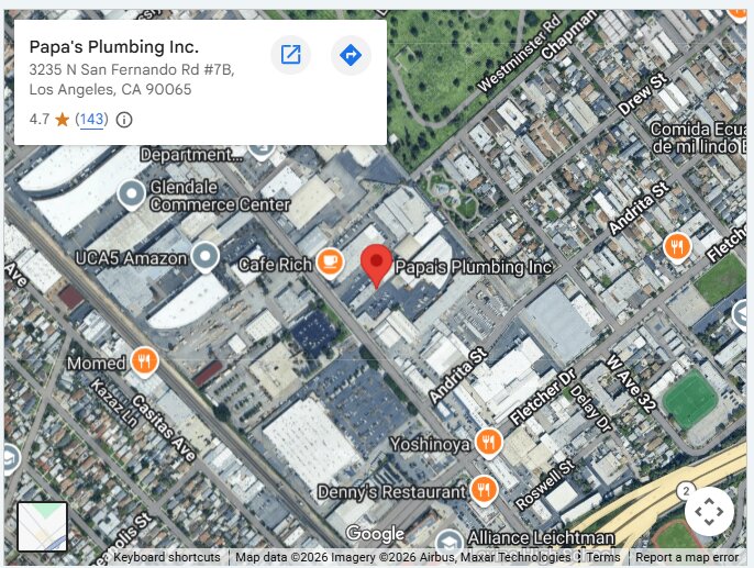 Papa's Plumbing Inc.