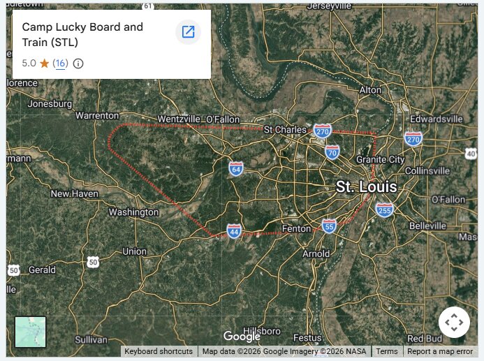 Camp Lucky Board and Train (STL)