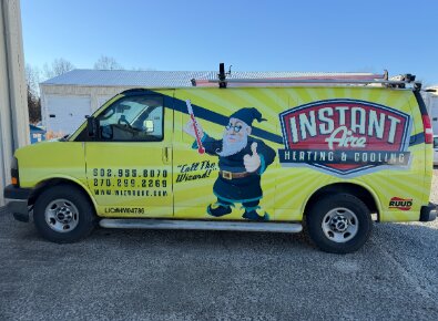 Instant Aire is a full-service HVAC company based in Shepherdsville, Kentucky, located at 401 Plum St, and has been serving residential and commercial customers for over 20 years.