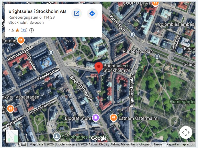 Brightsales i Stockholm AB