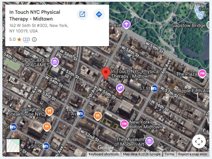 In Touch NYC Physical Therapy - Midtown