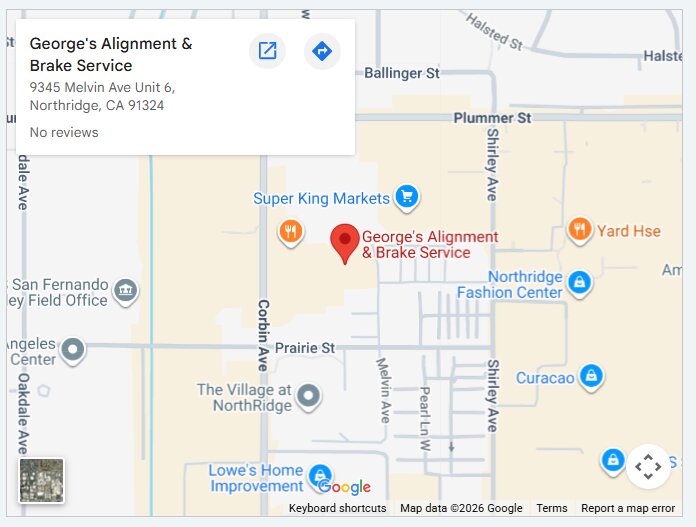 George's Alignment & Brake Service