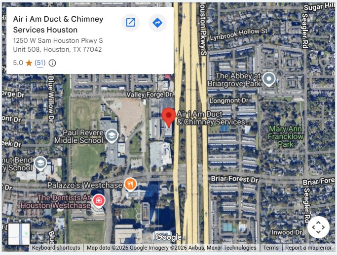 Air i Am Duct & Chimney Services Houston