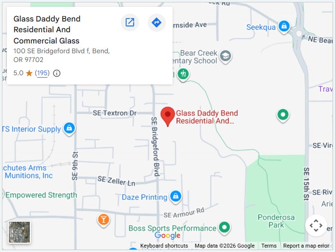 Glass Daddy Bend Residential And Commercial Glass