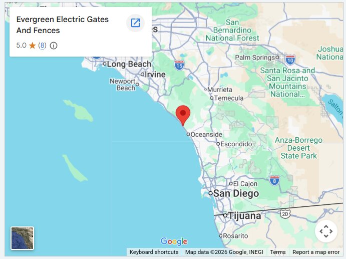 Evergreen Electric Gates And Fences