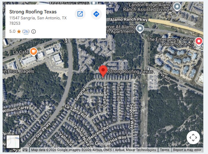 Strong Roofing Texas