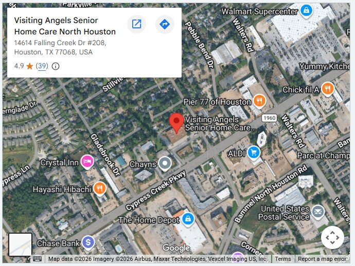Visiting Angels Senior Home Care North Houston