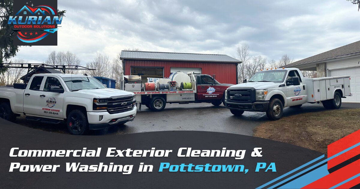 Kurian Outdoor Solutions INC provides professional exterior cleaning solutions to residential and commercial property owners throughout southeastern Pennsylvania.