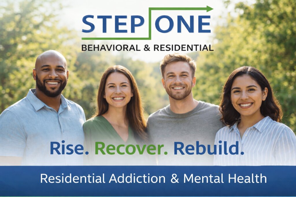 Step One Behavioral & Residential is a licensed behavioral health facility located in Phoenix, Arizona, offering residential treatment and support for substance use and co-occurring mental health conditions.