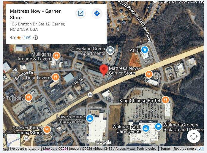 Mattress Now - Garner Store
