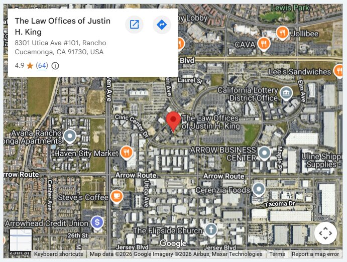 The Law Offices of Justin H. King