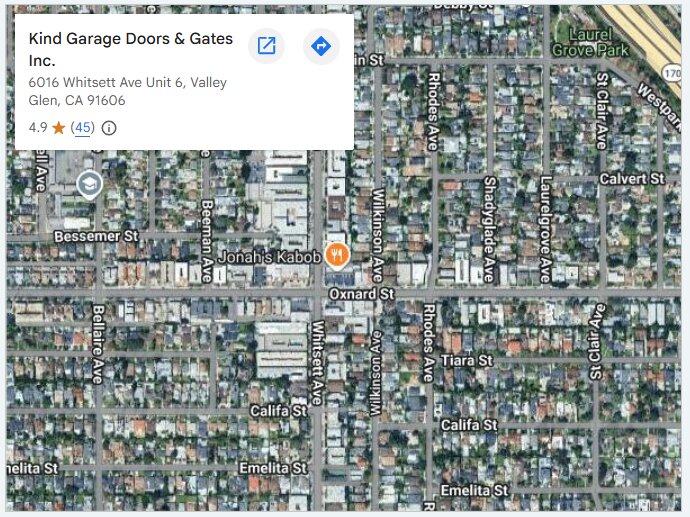 Kind Garage Doors & Gates Inc.