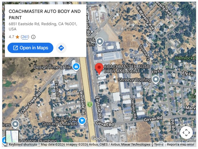 COACHMASTER AUTO BODY AND PAINT