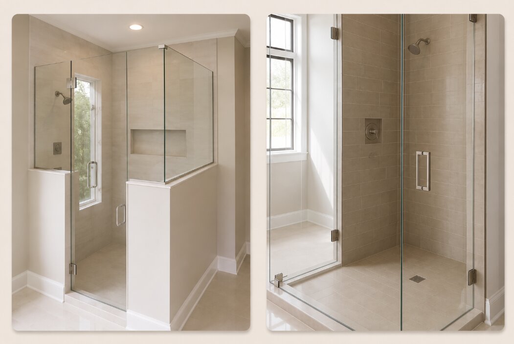 Camden Glass & Mirror LLC is a Camden, South Carolina–based glass company that delivers custom frameless shower enclosures to residential clients throughout the Midlands.