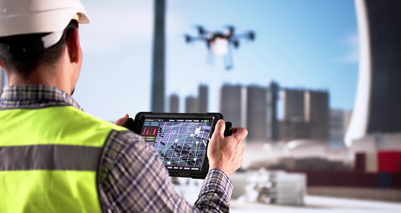on site drone operator