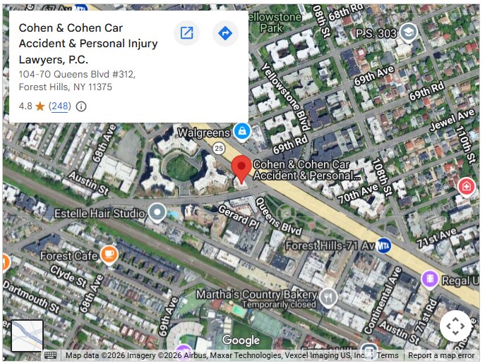 Ryan Charder of Cohen & Cohen Personal Injury Lawyers, P.C. in New York Earns 2026 Recognition as Award-Winning Queens Truck Accident Lawyer