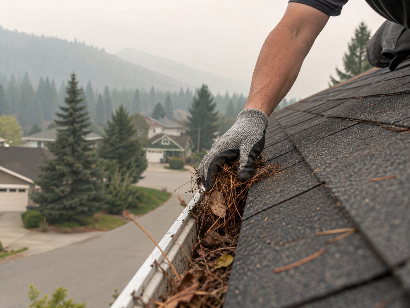 SkyRight Shares Roof and Gutter Safety Guidance as Wildfire Smoke Affects Post Falls