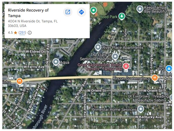 Riverside Recovery of Tampa Is Listed as a Resource for USF Students