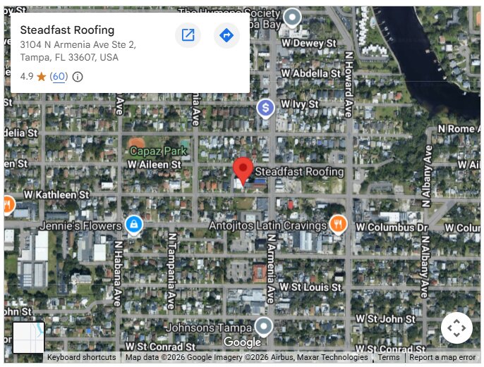 Steadfast Roofing Urges Tampa Homeowners to Inspect Their Roofs Before Small Problems Become Major Damage