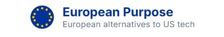 European Purpose is an independent directory of European alternatives to US technology, launched in February 2026.