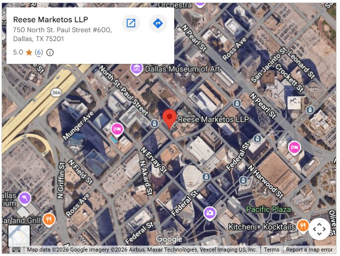 Reese Marketos LLP Represents Elite Trial Boutique for High-Stakes Business Disputes and Whistleblower Cases in Dallas