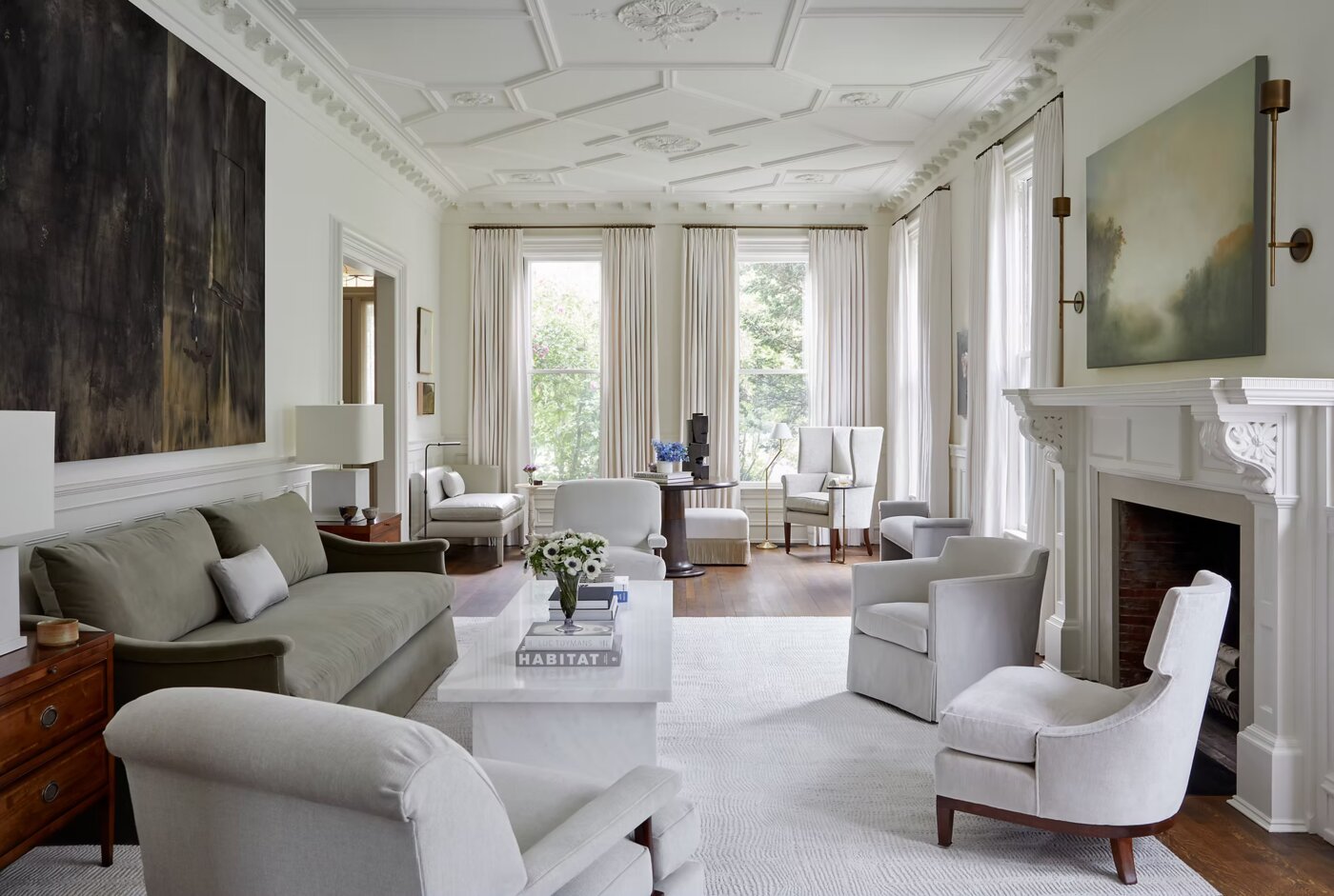 Lisa Tharp Design provides comprehensive interior decorating services throughout Boston and surrounding communities, specializing in customized residential projects that combine aesthetic vision with functional expertise.